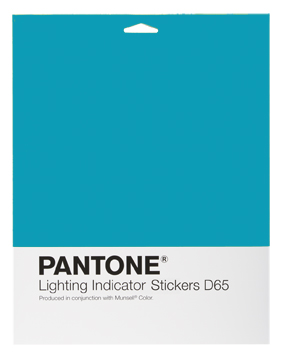 Индикатор освещения Pantone Lighting Indicator Stickers D65