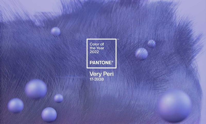 Pantone представила Very Peri — цвет 2022 года!