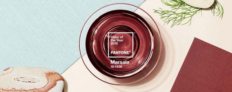Marsala - насыщенный цвет и яркие тона