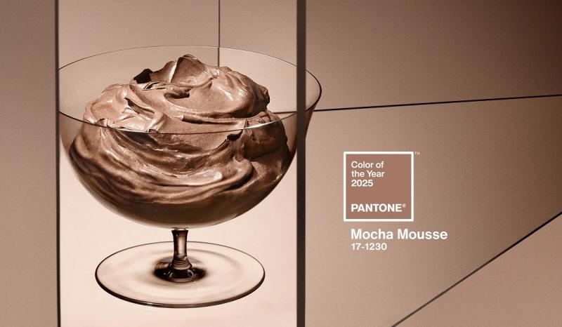 Mocha Mousse — цвет 2025 года от Pantone