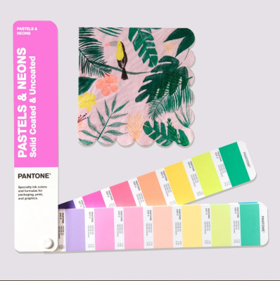 Цветовой справочник Pantone Pastels & Neons Guide 2024